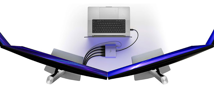 owc usbc quad hdmi display adapter 4 displays